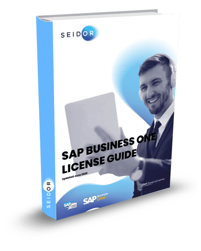 SAP Business One License Guide 2022